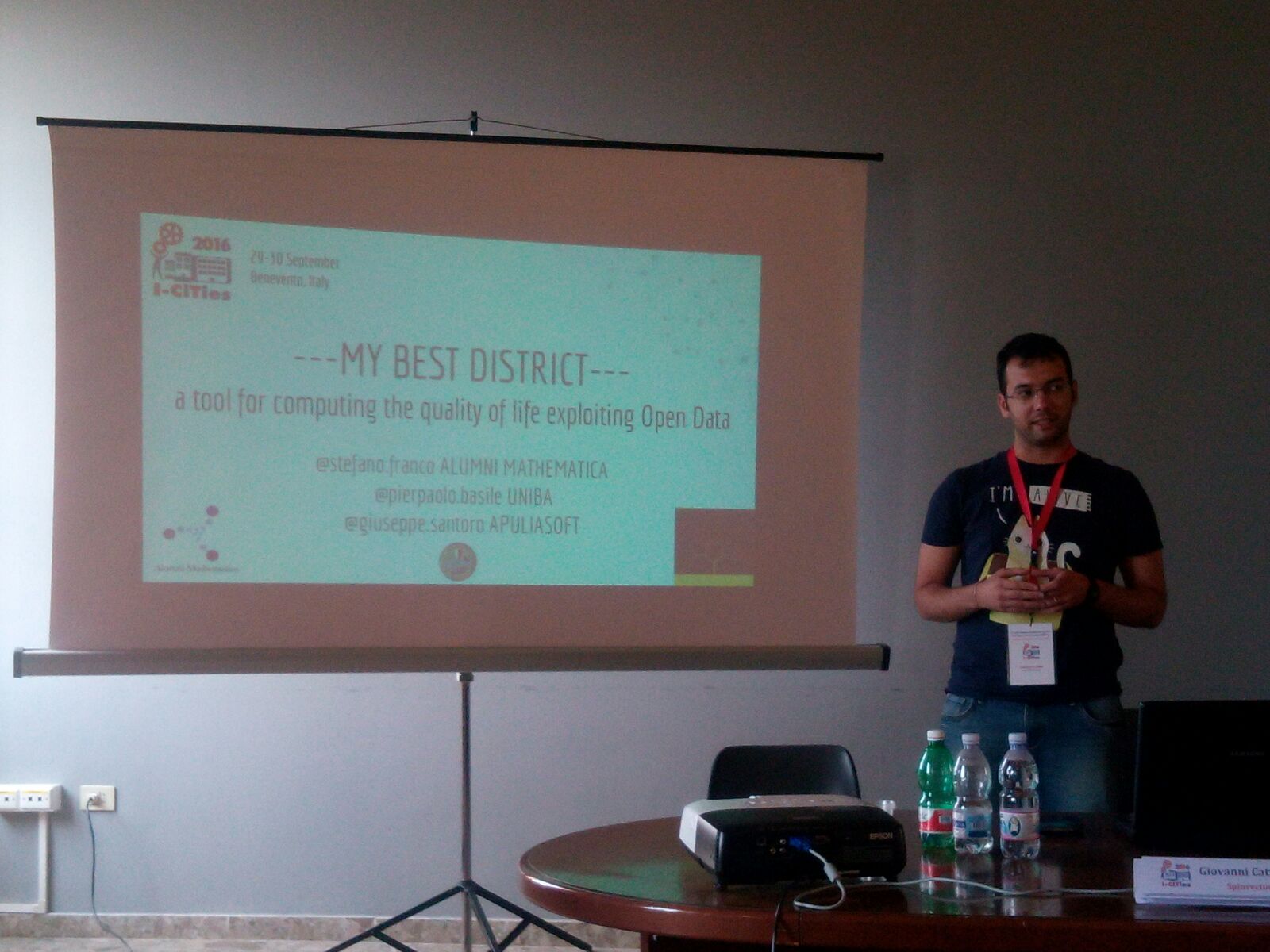 I-Cities 2016 - My BestDistrict